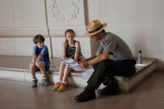 I created a four-part multimedia series in summer 2014 about unique jobs in Washington, D.C. that profiled a National Mall park ranger, a Library of Congress curator, a Downtown D.C. Business Improvement District worker and four Smithsonian Zoo animal keepers.